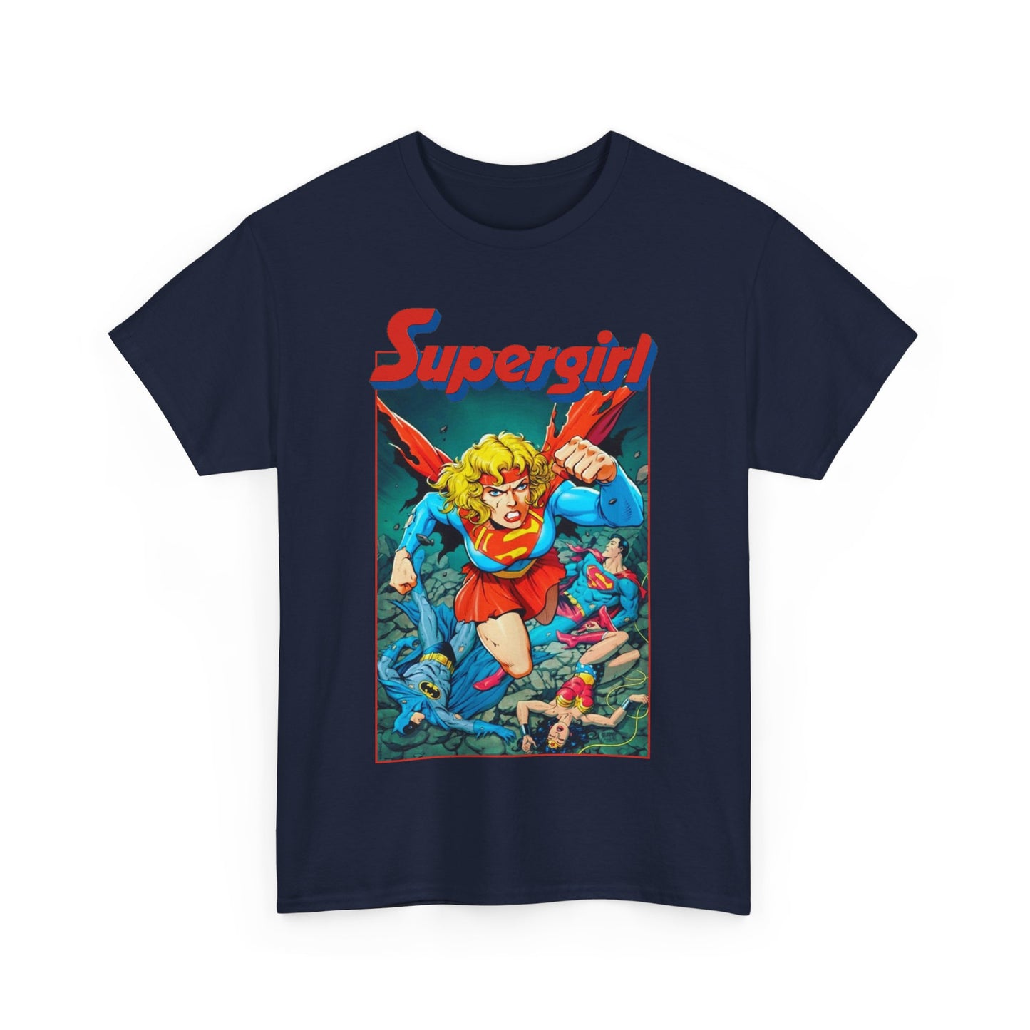 Supergirl T-Shirt - Tom Grummett Art - Crisis on Infinite Earths - Classic DC Comics Series - Death of Supergirl