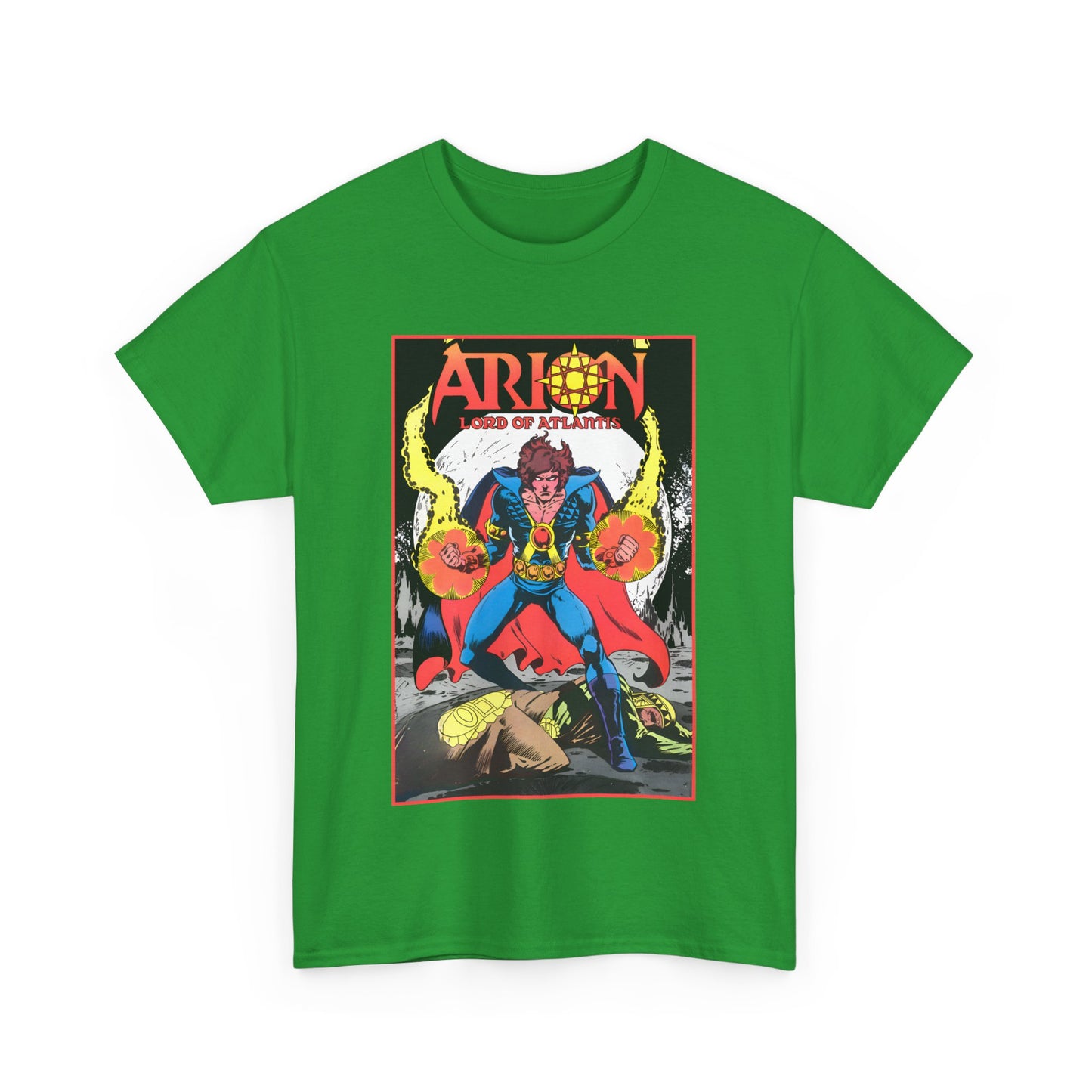 Arion, Lord of Atlantis T-Shirt - Jan Duursema Art - Atlantis Wizard - Lord of Order - Lord High Mage - DC Comics