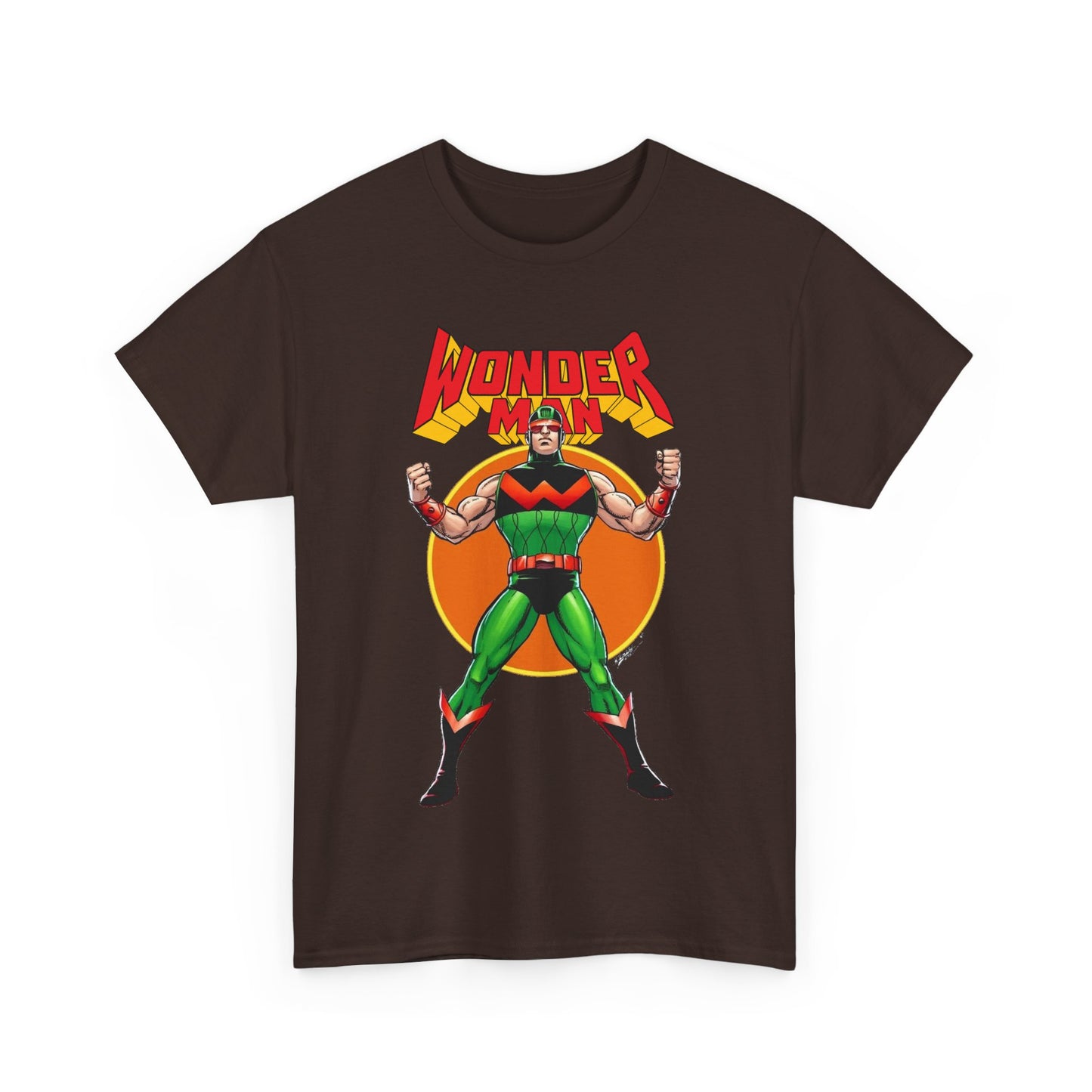 Wonder Man T-Shirt - Classic George Perez Art - Simon Williams, Avengers Member - Popular Marvel Comics Character