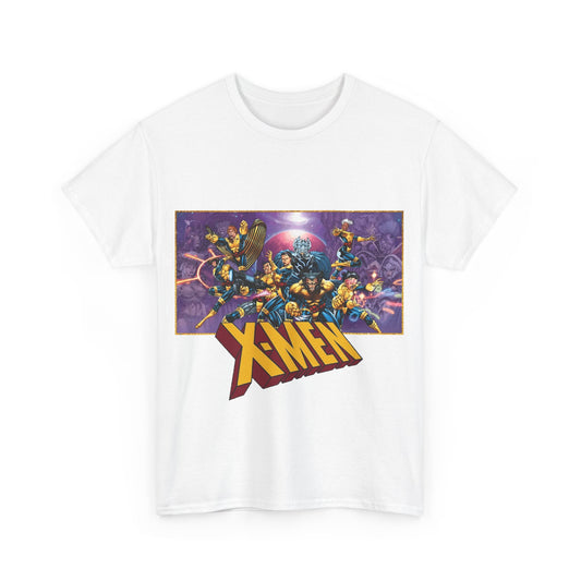 X-Men T-Shirt - Jim Lee Art - Wolverine, Storm, Gambit, Psylocke, Jubilee, Forge, Banshee - Marvel Comics Mutants
