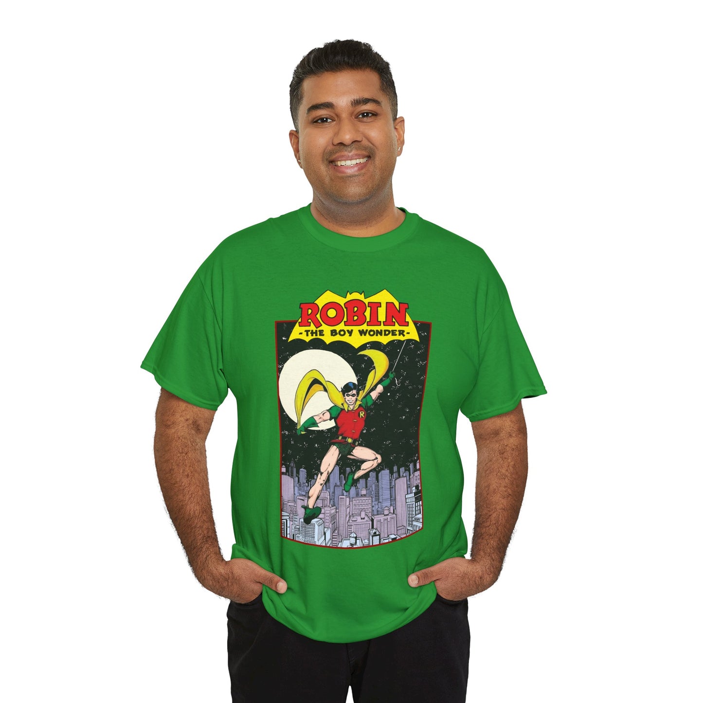 Robin the Boy Wonder T-Shirt - George Perez Art - New Teen Titans Member & Leader - DC Comics