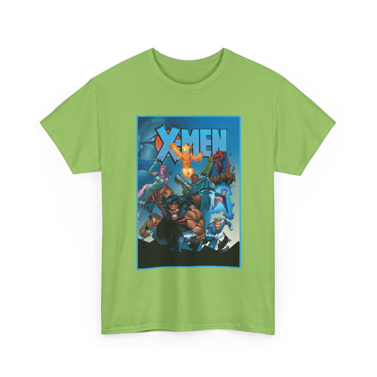 X-Men: Age of Apocalypse T-Shirt - Wolverine, Magneto, Bishop, Quicksilver, Blink - Mutant Alternate Reality - Marvel Comics