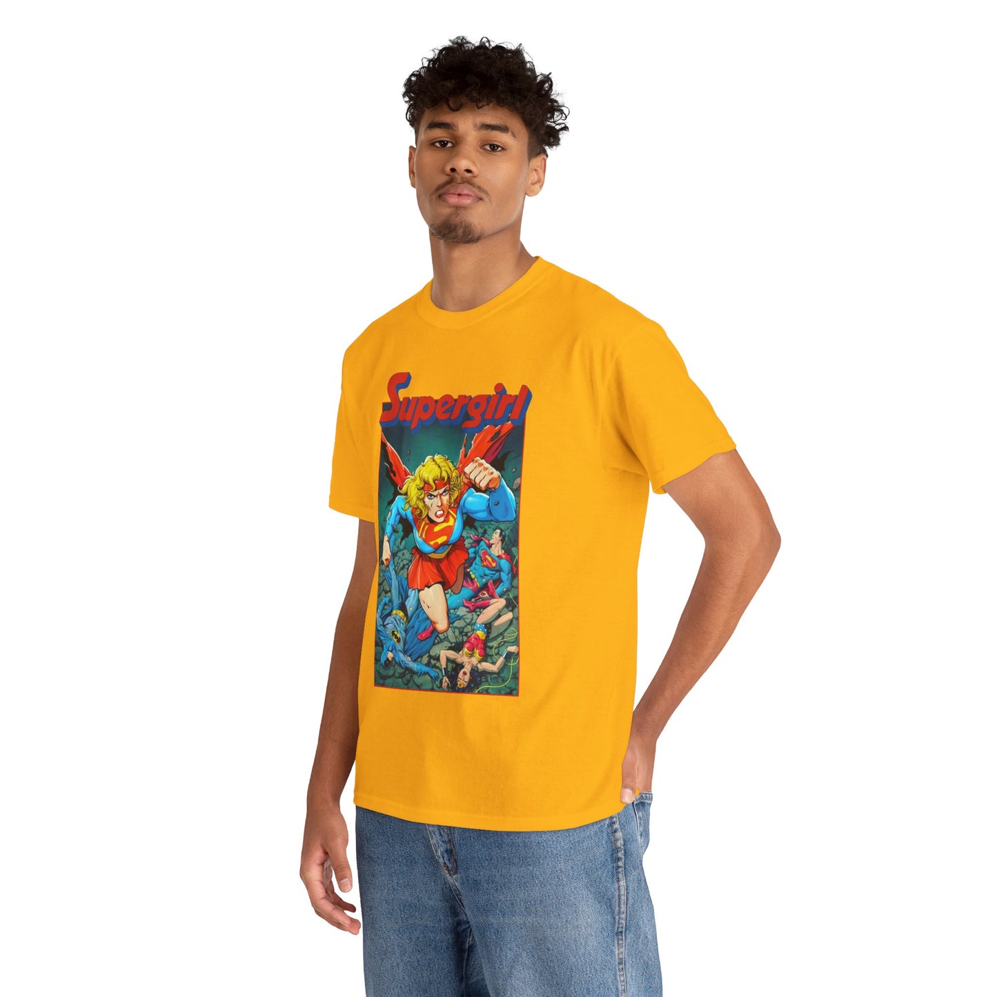 Supergirl T-Shirt - Tom Grummett Art - Crisis on Infinite Earths - Classic DC Comics Series - Death of Supergirl