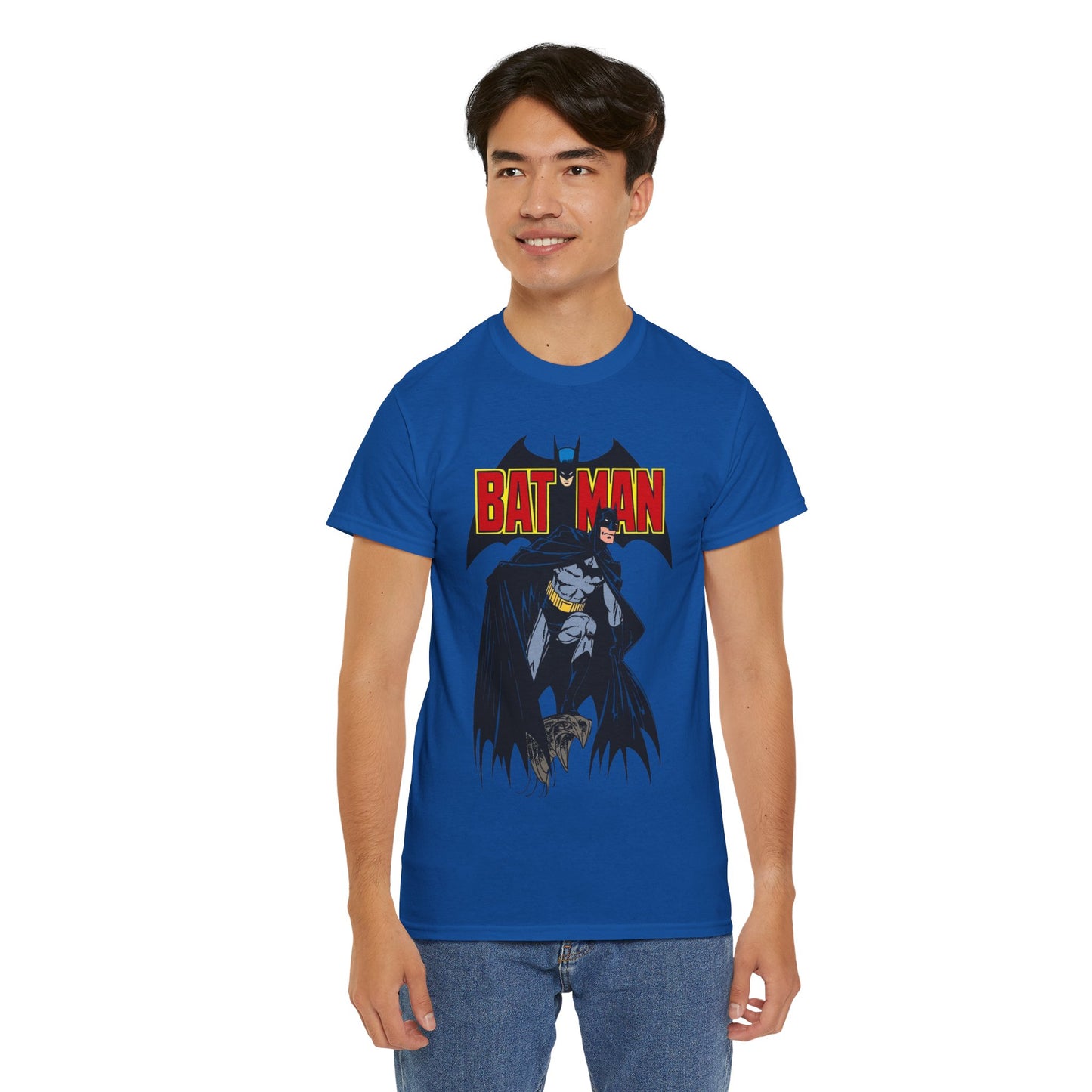 Golden Age Batman T-Shirt - John Byrne Art - DC Comics - Gotham City - Justice Society Member - JSA