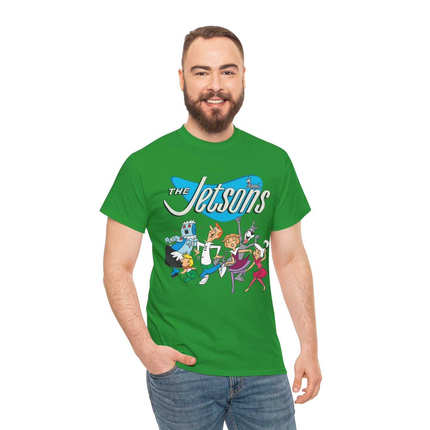 Jetsons T-Shirt - Hanna-Barbera Retro Cartoon - George, Jane, Judy, Astro, Rosie - Futuristic Animated Classic