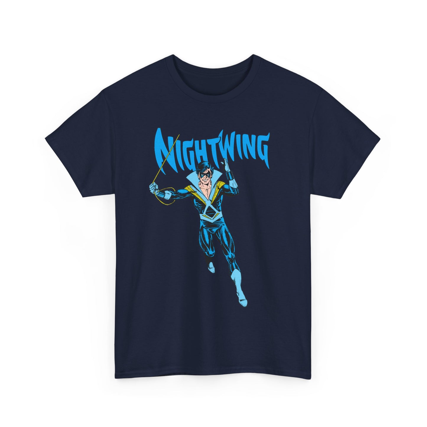 Nightwing T-Shirt - George Perez Art - New Teen Titans, Dick Grayson - DC Comics - Batman's Former Sidekick, Titans Leader