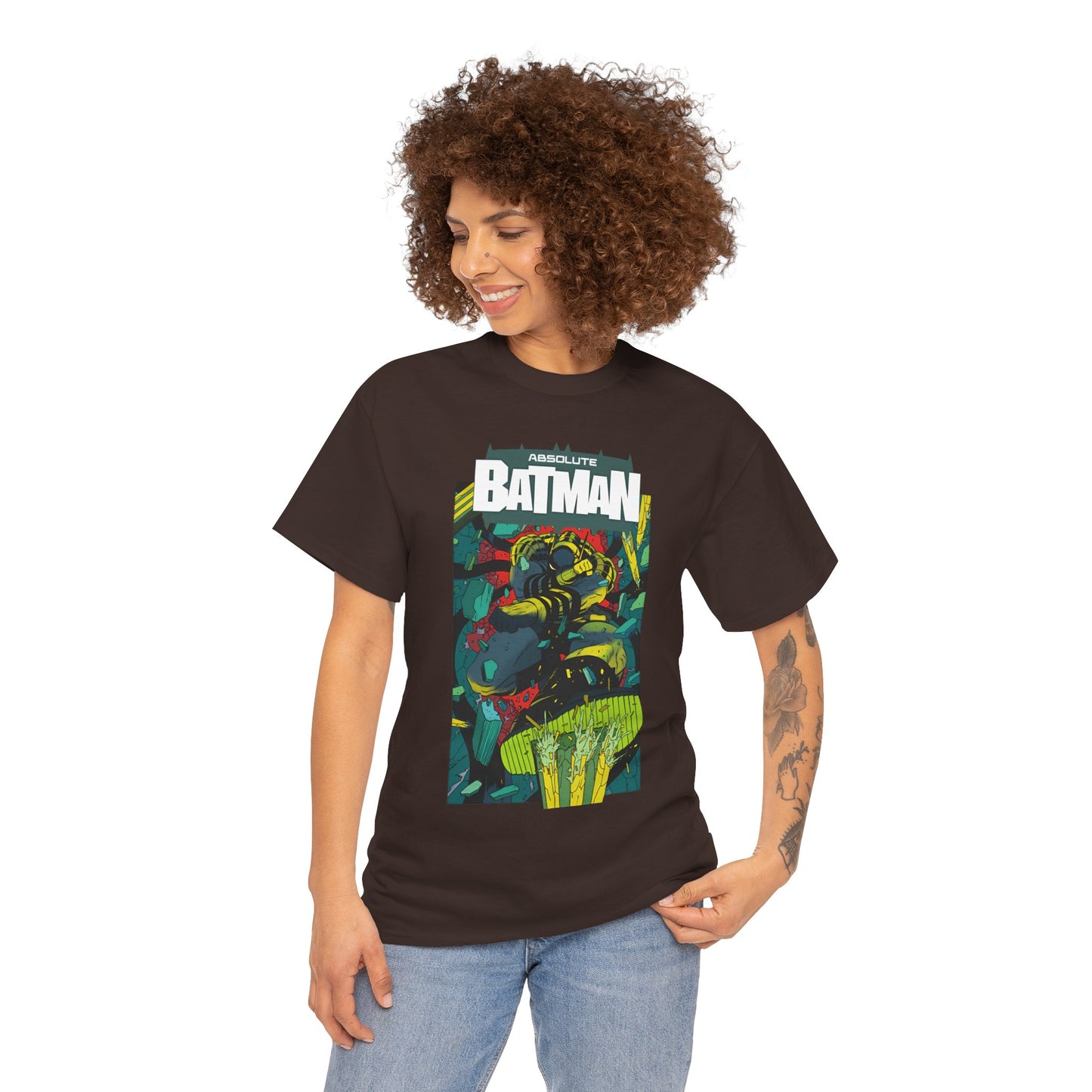 Absolute Batman T-Shirt - DC Comics All-In - Splash Page from issue #7 - Marcos Martín Art - Bruce Wayne, Gotham City