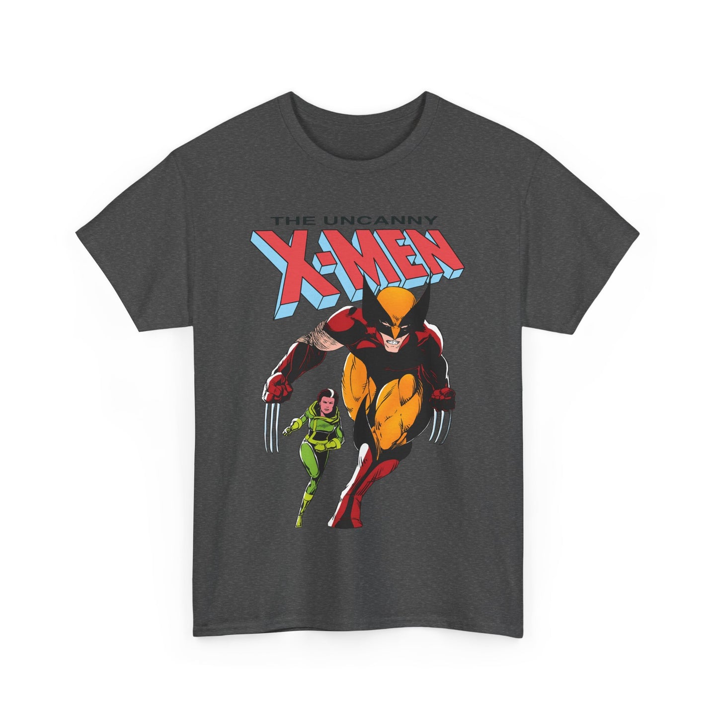 Wolverine & Rogue T-Shirt - Paul Smith Art - X-Member, Mutants - Marvel Comics - Uncanny X-Men #173 Cover - Logan