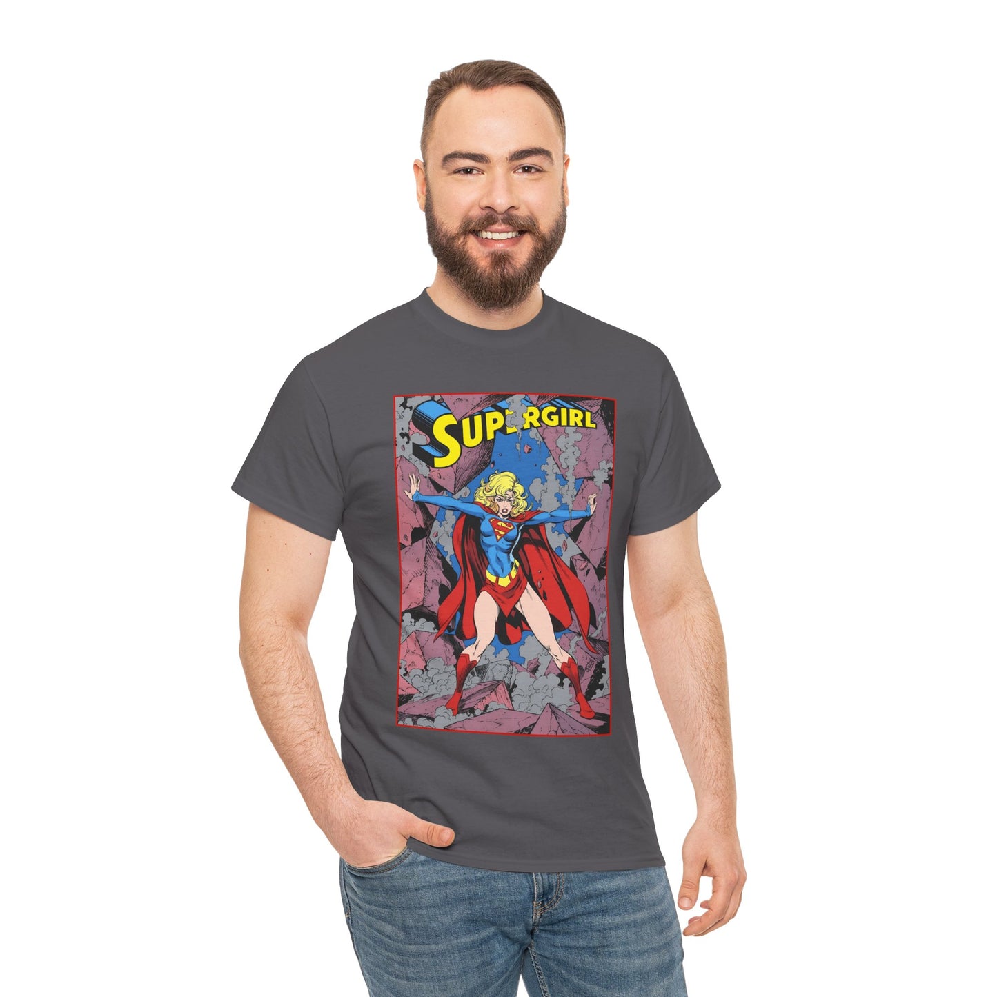 Supergirl T-Shirt - Tom Grummett Art - Superman's Cousin, Kara - DC Comics