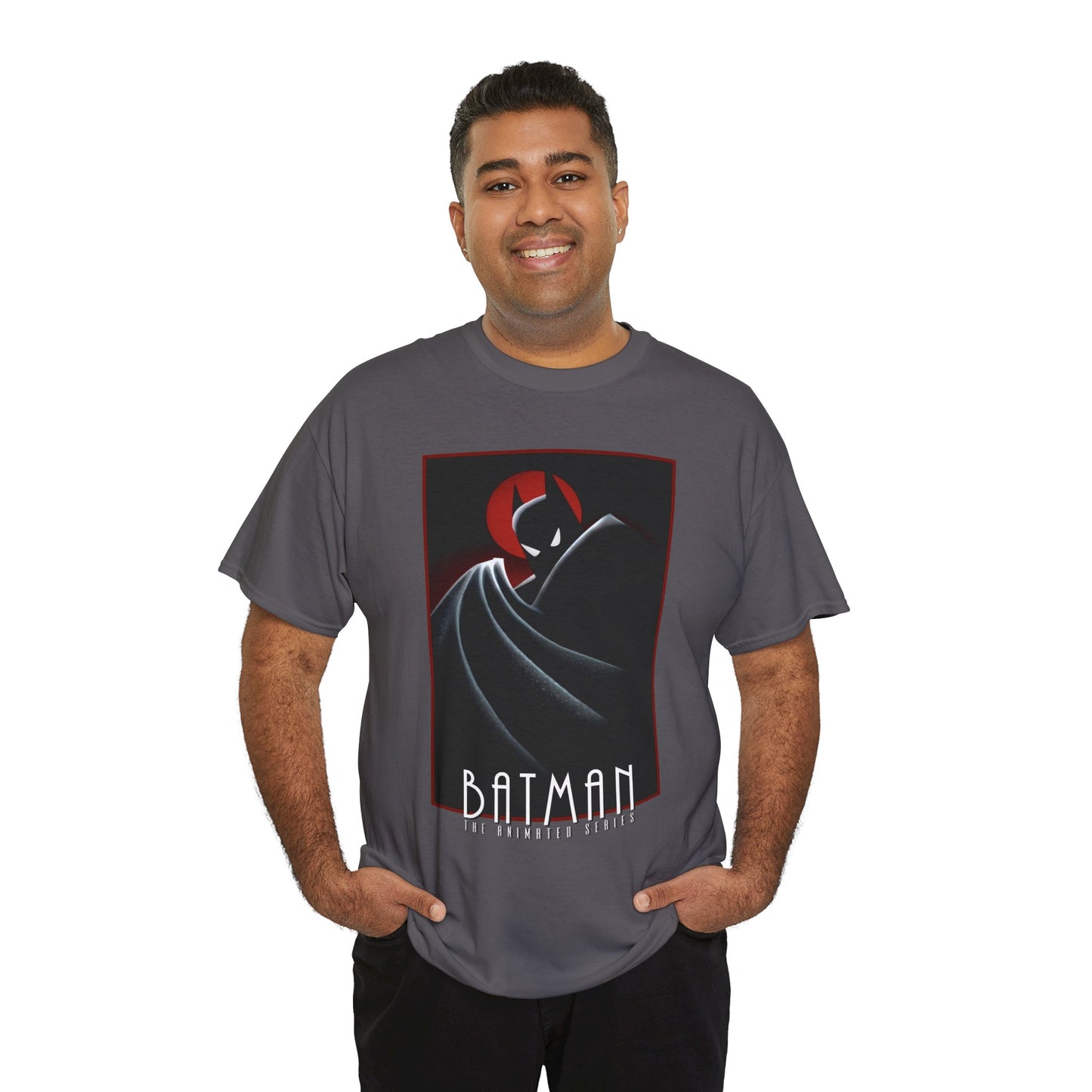 Batman The Animated Series T-Shirt - DC Comics WB Cartoon - Bruce Wayne, Gotham City, Dark Knight Detective - Bruce Timm