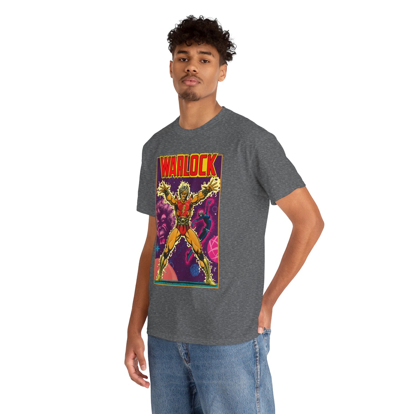 Adam Warlock T-Shirt - Jim Starlin Cover Art - Strange Tales #178 - Popular Marvel Comics Series - Cosmic Heroes