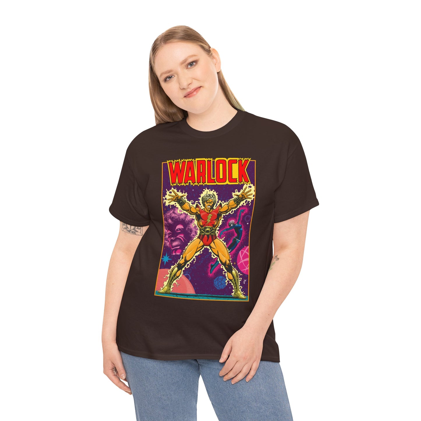 Adam Warlock T-Shirt - Jim Starlin Cover Art - Strange Tales #178 - Popular Marvel Comics Series - Cosmic Heroes