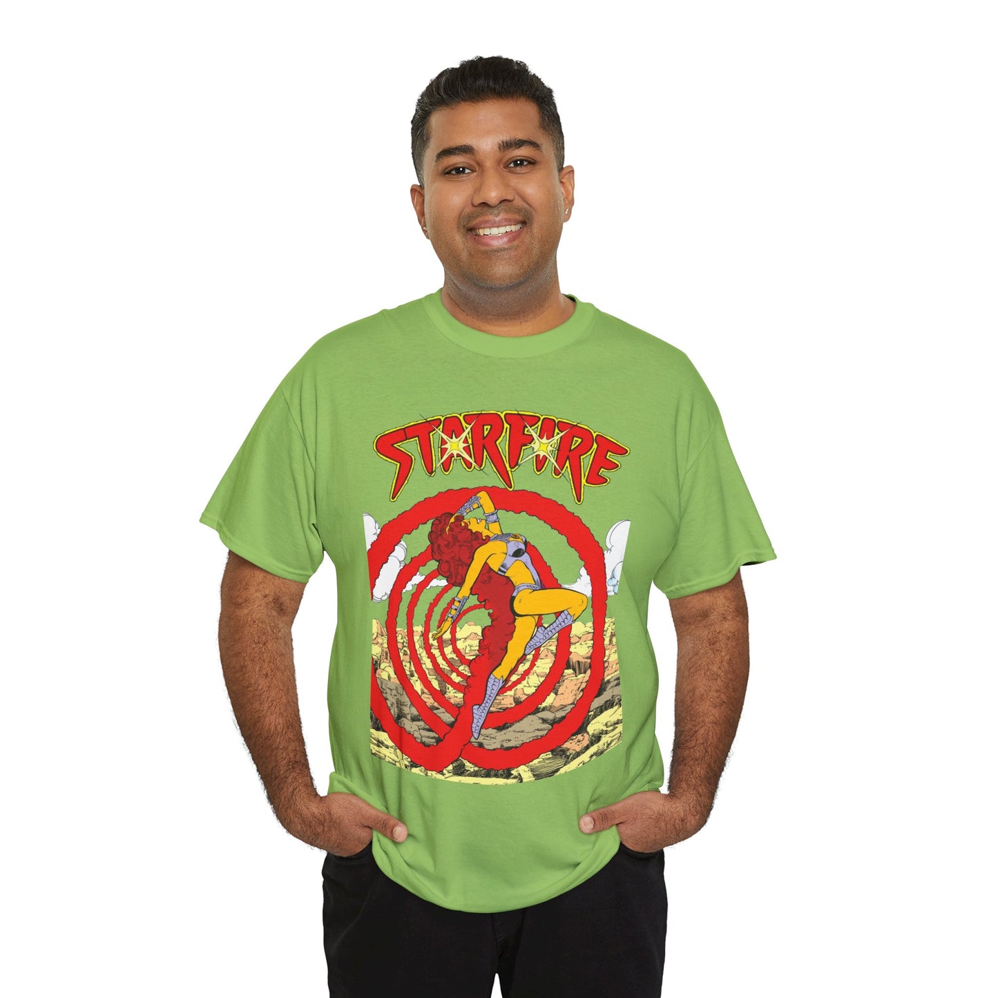 Starfire T-Shirt - George Perez Art - New Teen Titans Member - DC Comics - Koriand'r, Princess from Tamaran