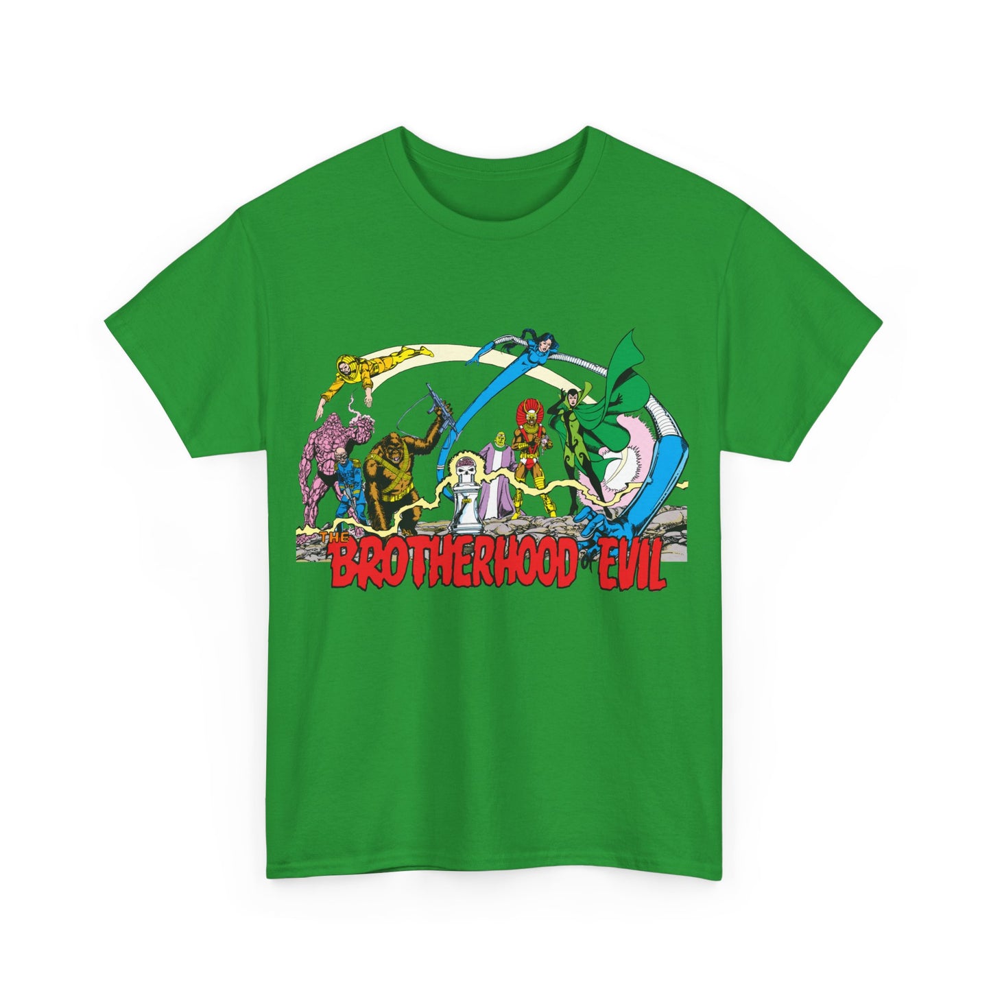 Brotherhood of Evil T-Shirt - George Perez Art - New Teen Titans, Doom Patrol - DC Comics - Madame Rouge, Phobia