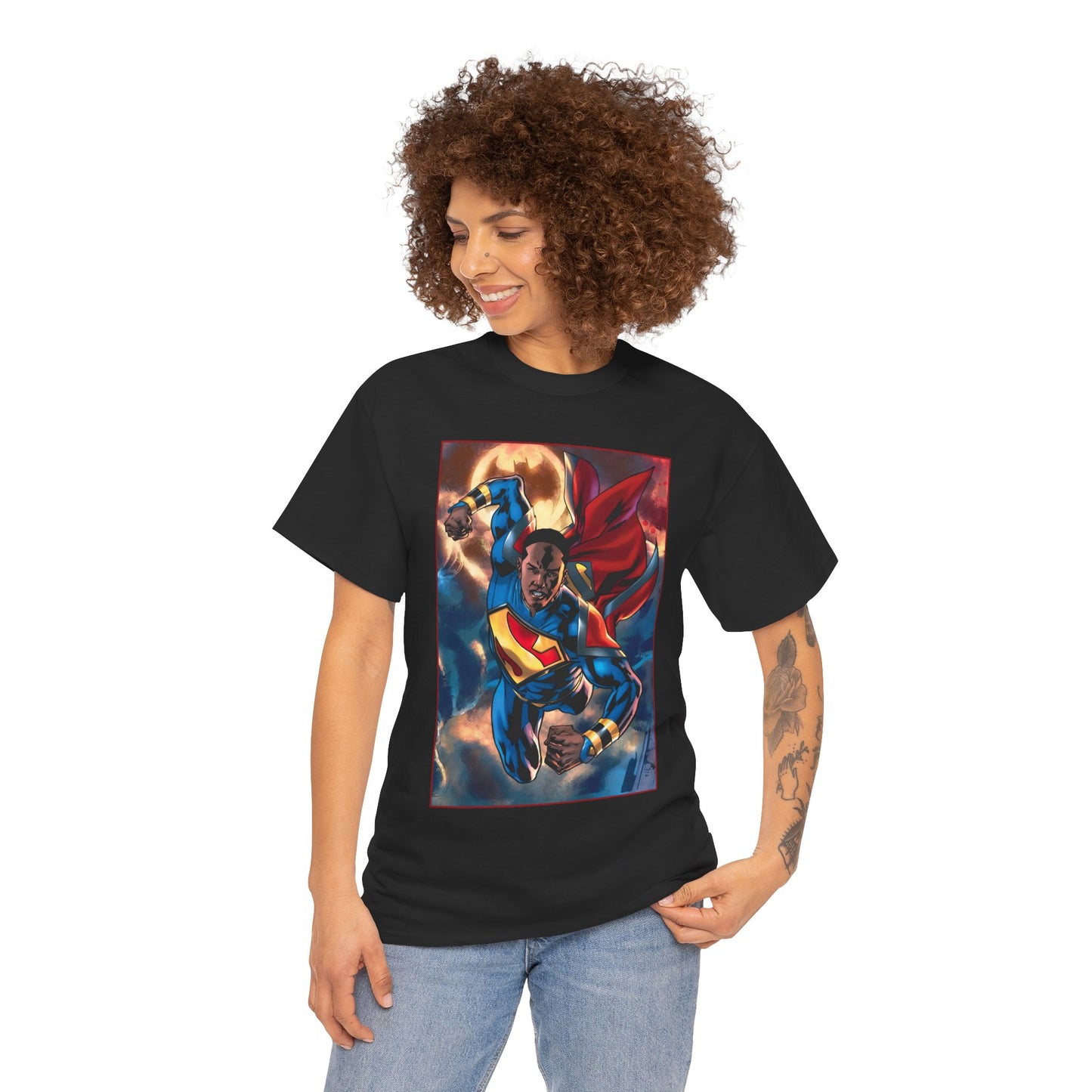 Calvin Ellis T-Shirt - Superman Earth 23 - Justice Incarnate - President of the United States - Kalel - DC Comics
