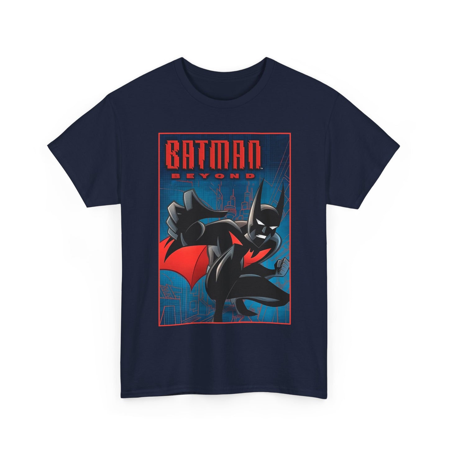 Batman Beyond T-Shirt - Terry McGinnis, Batman of the Future - DC Comics/WB Animation - Bruce Wayne as Mentor