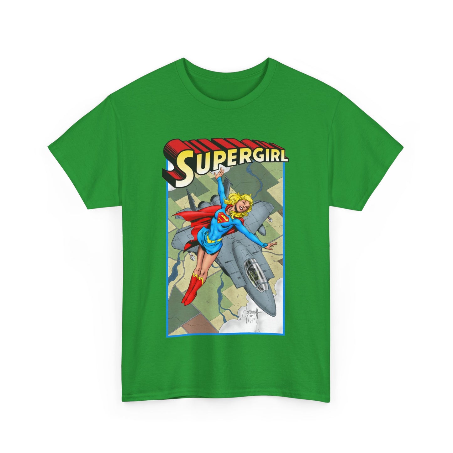 Supergirl T-Shirt - Tom Grummett Art - Kara from Argo City, Superman's Cousin - The Maid of Might - DC Comics