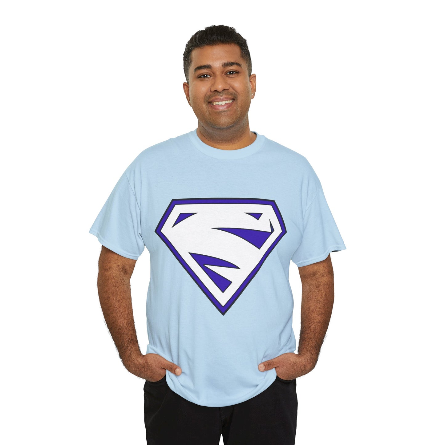 Electric Superman Logo T-Shirt - Clark Kent - Man of Steel - DC Comics - 1990s Storyline