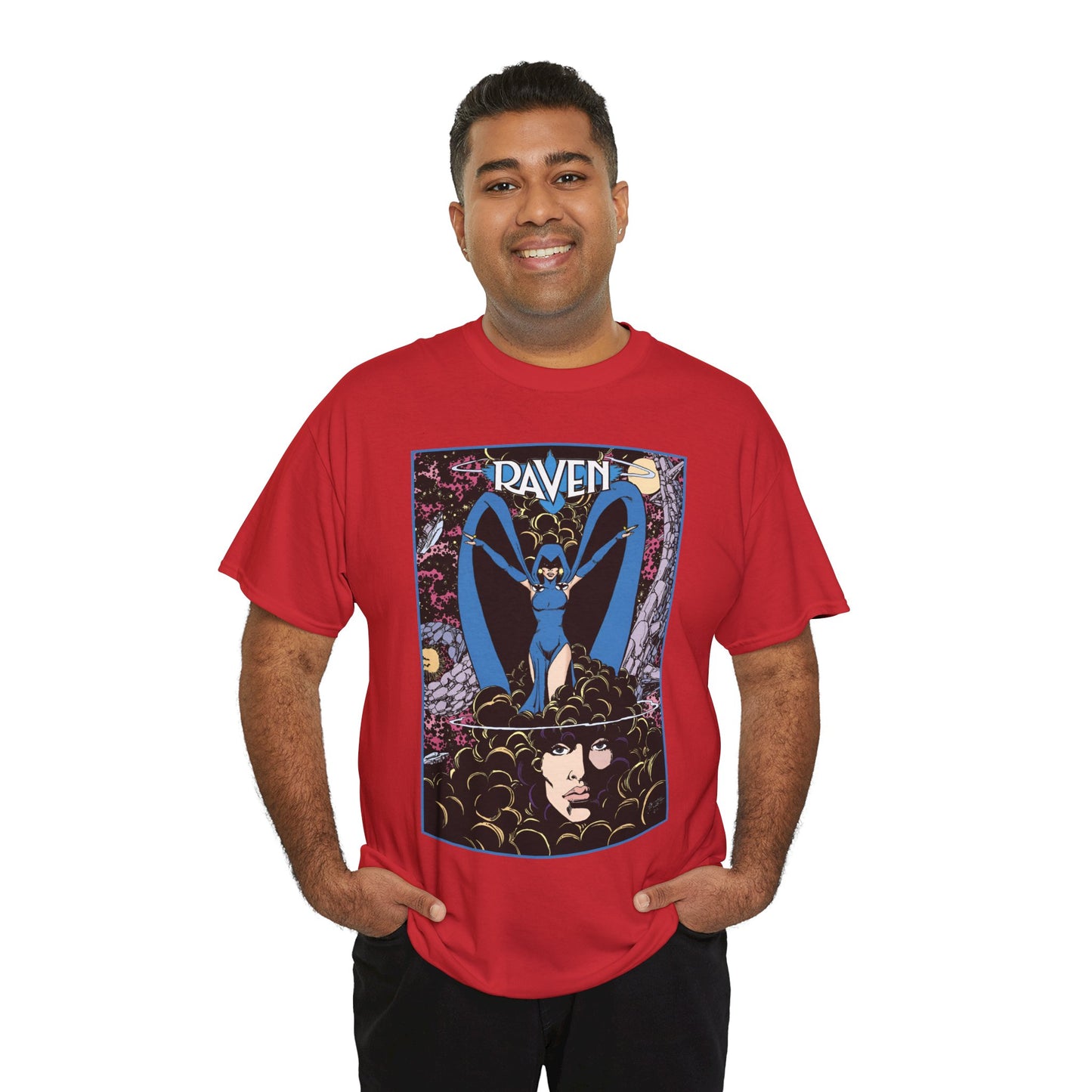 Raven T-Shirt - New Teen Titans - George Perez Art - Trigon, Azarath - DC Comics