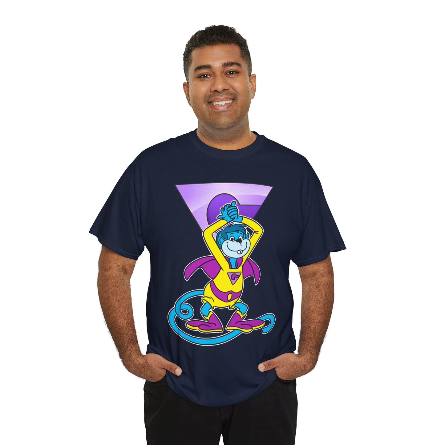 Gleek T-Shirt - Super Friends Cartoon - Wonder Twins Mascot - DC Comics - Space Monkey from Exxor - Zan & Jayna