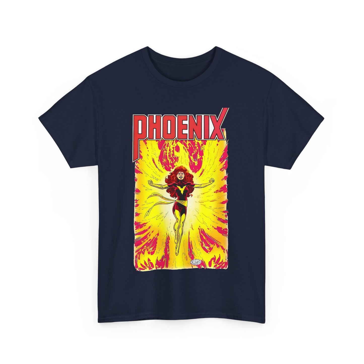 Dark Phoenix T-Shirt - John Byrne Art - Uncanny X-Men, Jean Grey - Marvel Comics