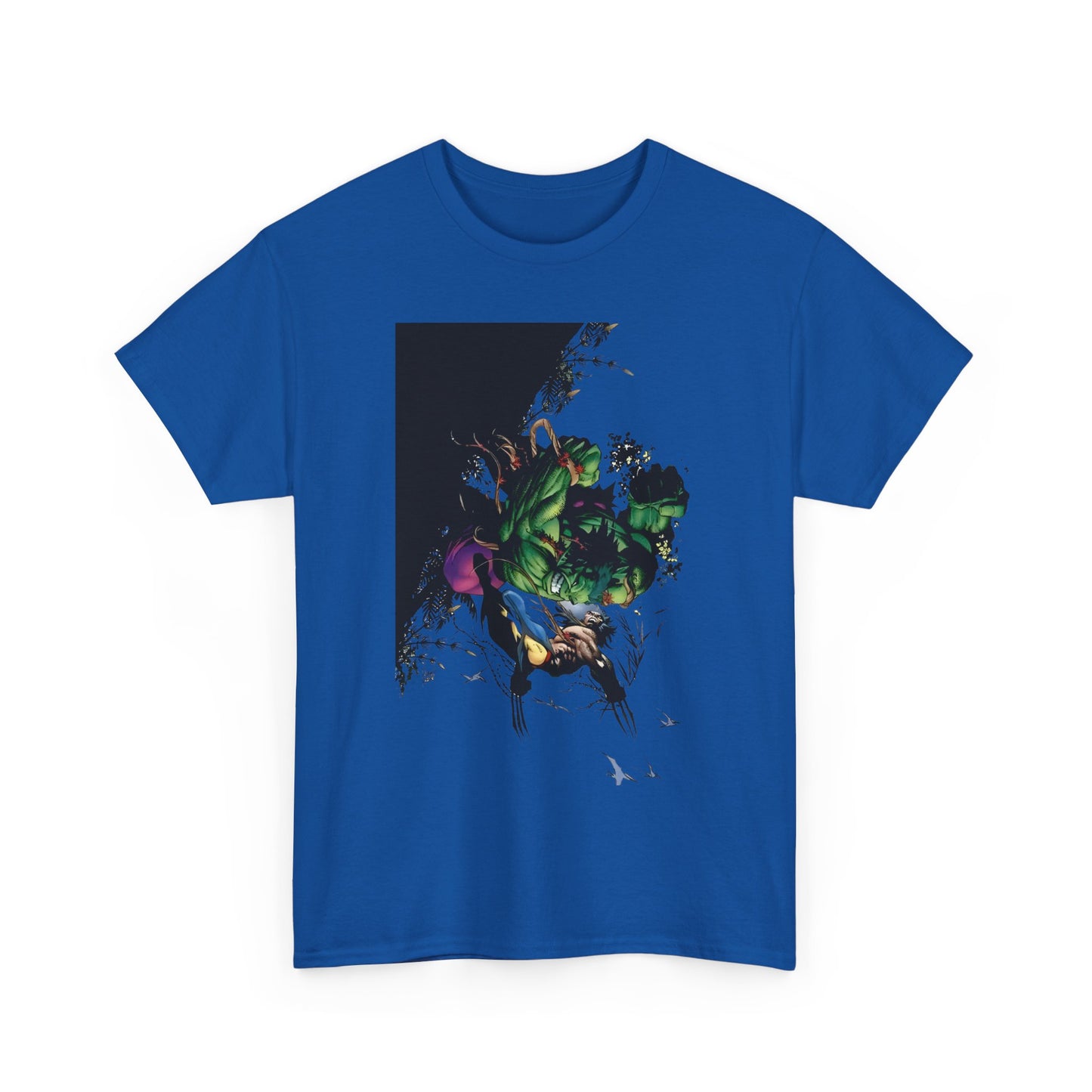 Wolverine Vs Hulk T-Shirt - Adam Kubert Art - Marvel Comics - Logan, X-Men, Bruce Banner - Great Fight Image