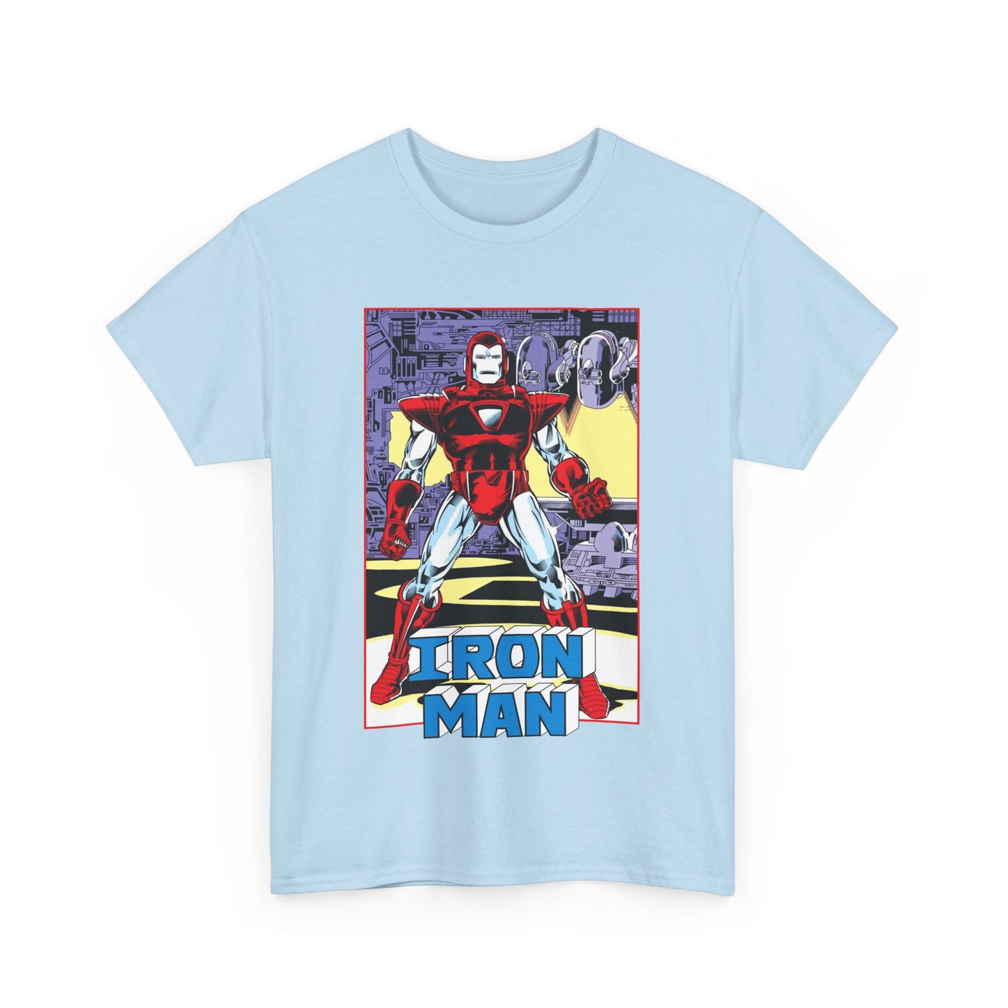Iron Man T-Shirt - Tony Stark, Stark Industries - Silver Centurion Armor - Marvel Comics