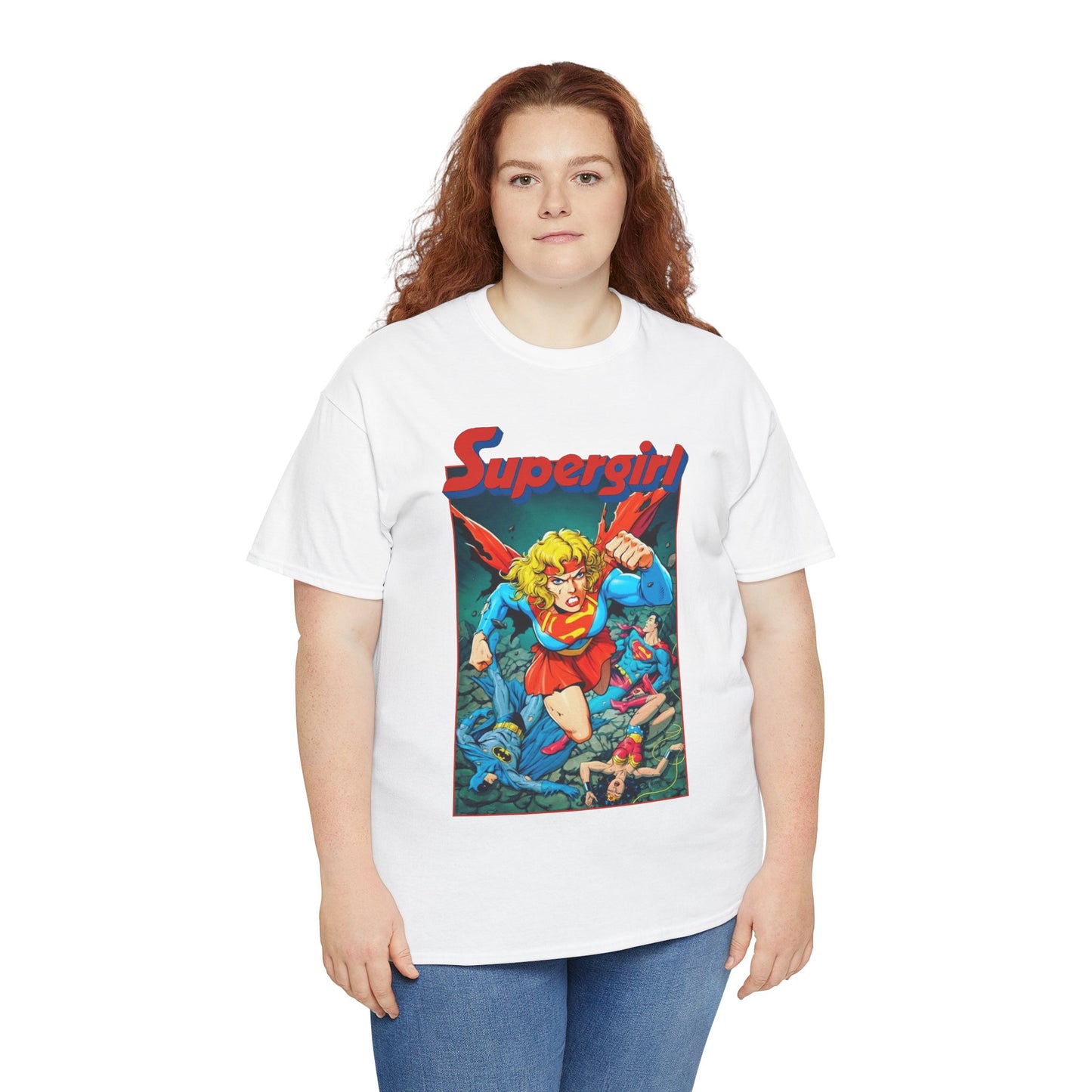 Supergirl T-Shirt - Tom Grummett Art - Crisis on Infinite Earths - Classic DC Comics Series - Death of Supergirl