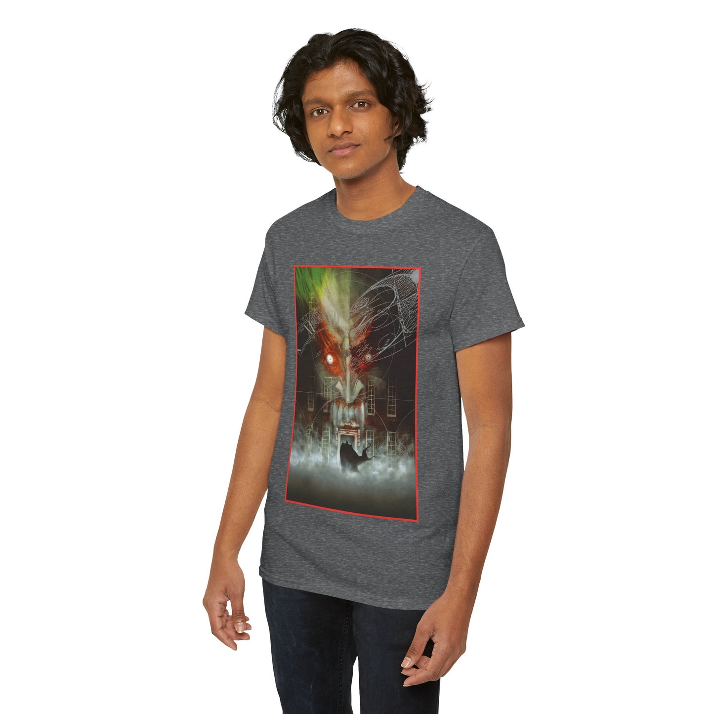 Batman: Arkham Asylum T-Shirt - Dave McKean Art - From the Grant Morrison Graphic Novel - DC Comics - Dark Knight Detective