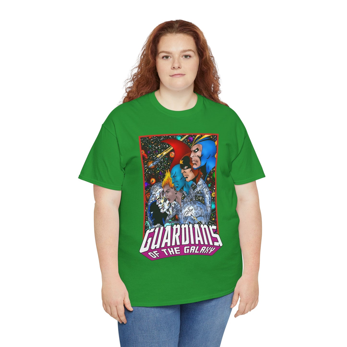 Guardians of the Galaxy T-Shirt - George Perez Art - Starhawk, Yondu, Vance Astro - Marvel Comics