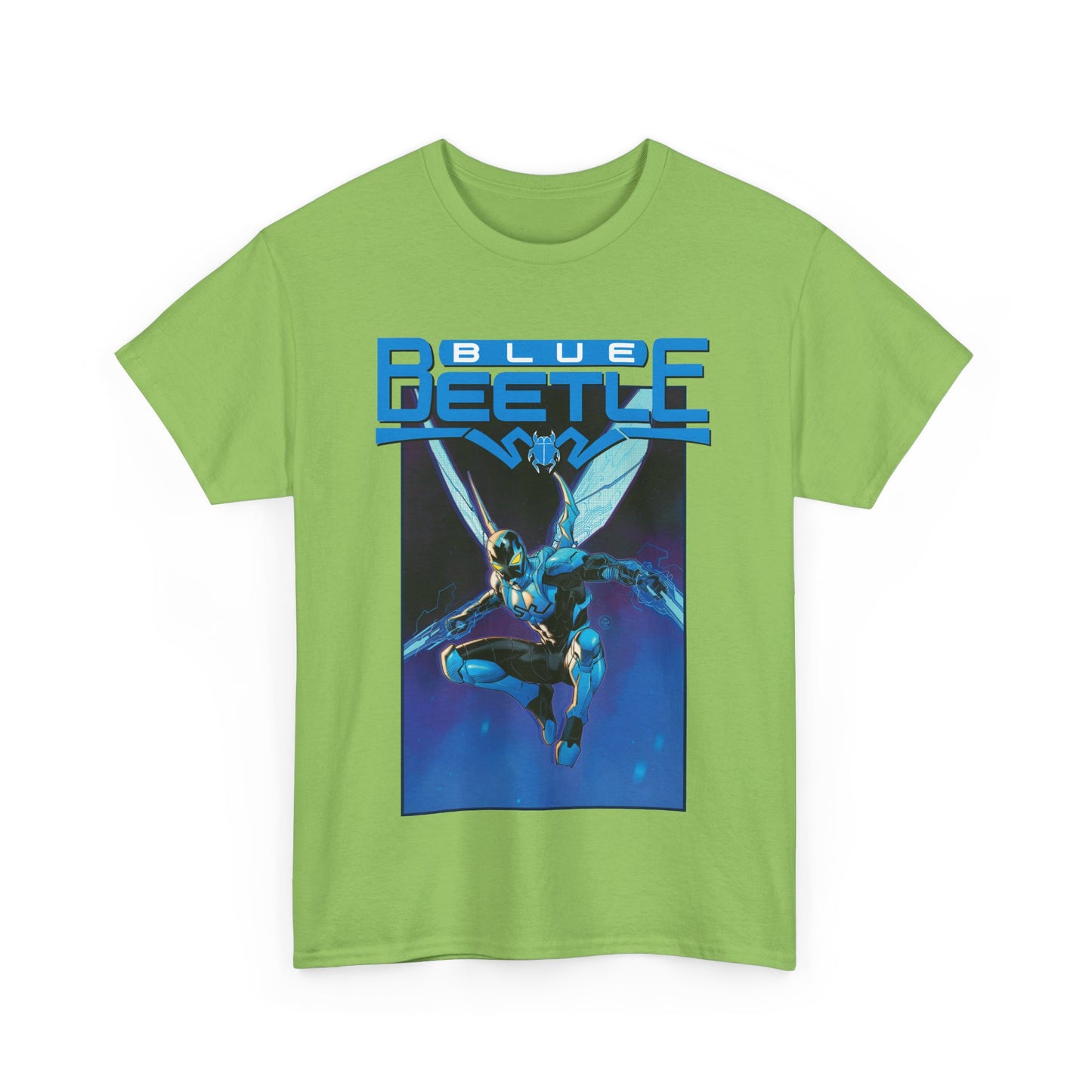 Blue Beetle T-Shirt - Dan Mora Art - DC Comics Character - Jaime Reyes