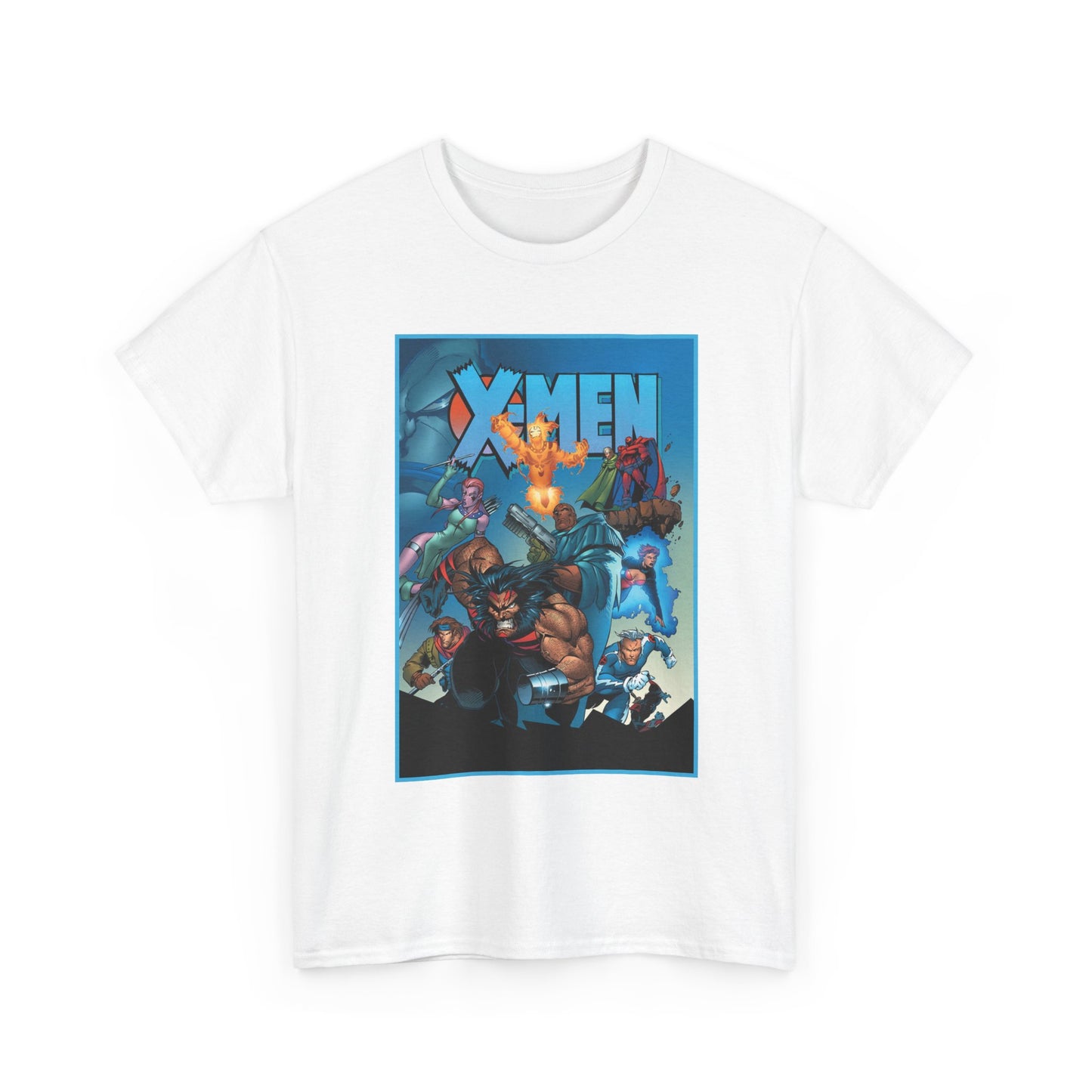 X-Men: Age of Apocalypse T-Shirt - Wolverine, Magneto, Bishop, Quicksilver, Blink - Mutant Alternate Reality - Marvel Comics