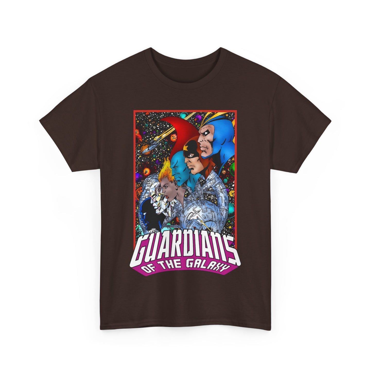 Guardians of the Galaxy T-Shirt - George Perez Art - Starhawk, Yondu, Vance Astro - Marvel Comics