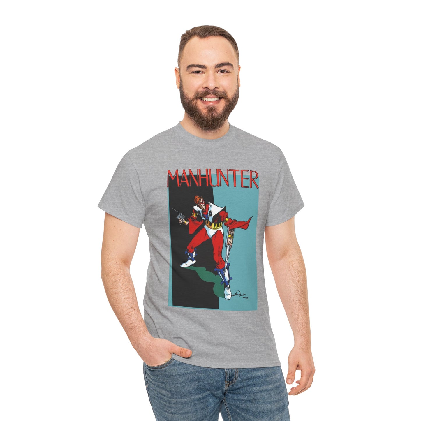 Manhunter T-Shirt - Walt Simonson Art - Detective Comics - Paul Kirk - DC Comics - Batman Connection