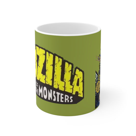 Godzilla Coffee Mug, 11oz - Marvel Comics Retro Art - King of the Monsters