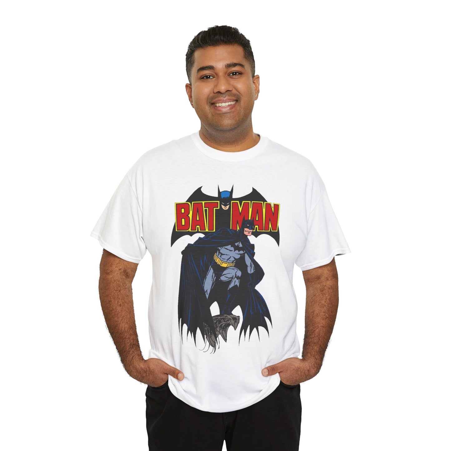 Golden Age Batman T-Shirt - John Byrne Art - DC Comics - Gotham City - Justice Society Member - JSA