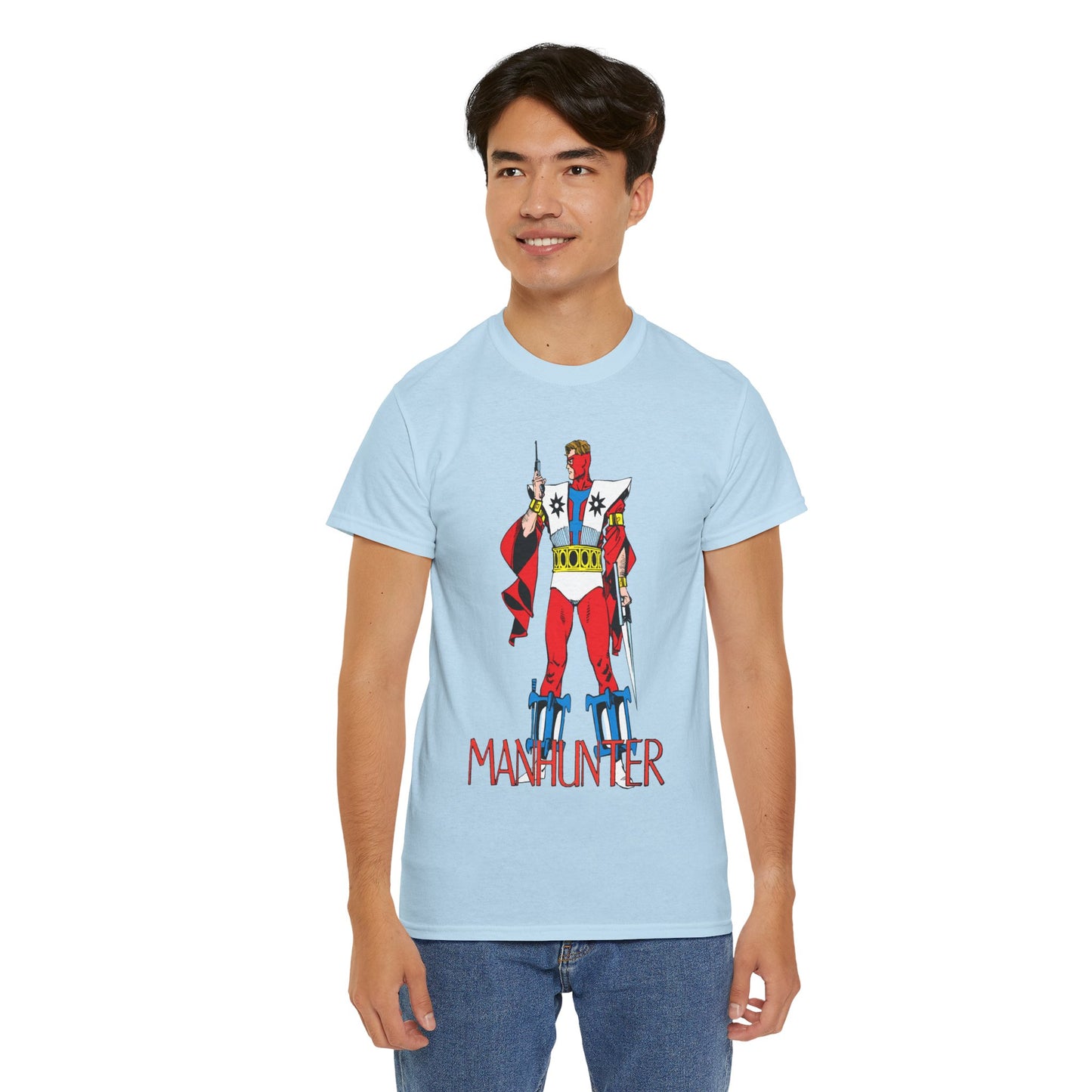 Manhunter T-Shirt - Walt Simonson Comic Book Art - Paul Kirk - Popular DC Comics Character 1970s - Batman Connection - Detective Comics