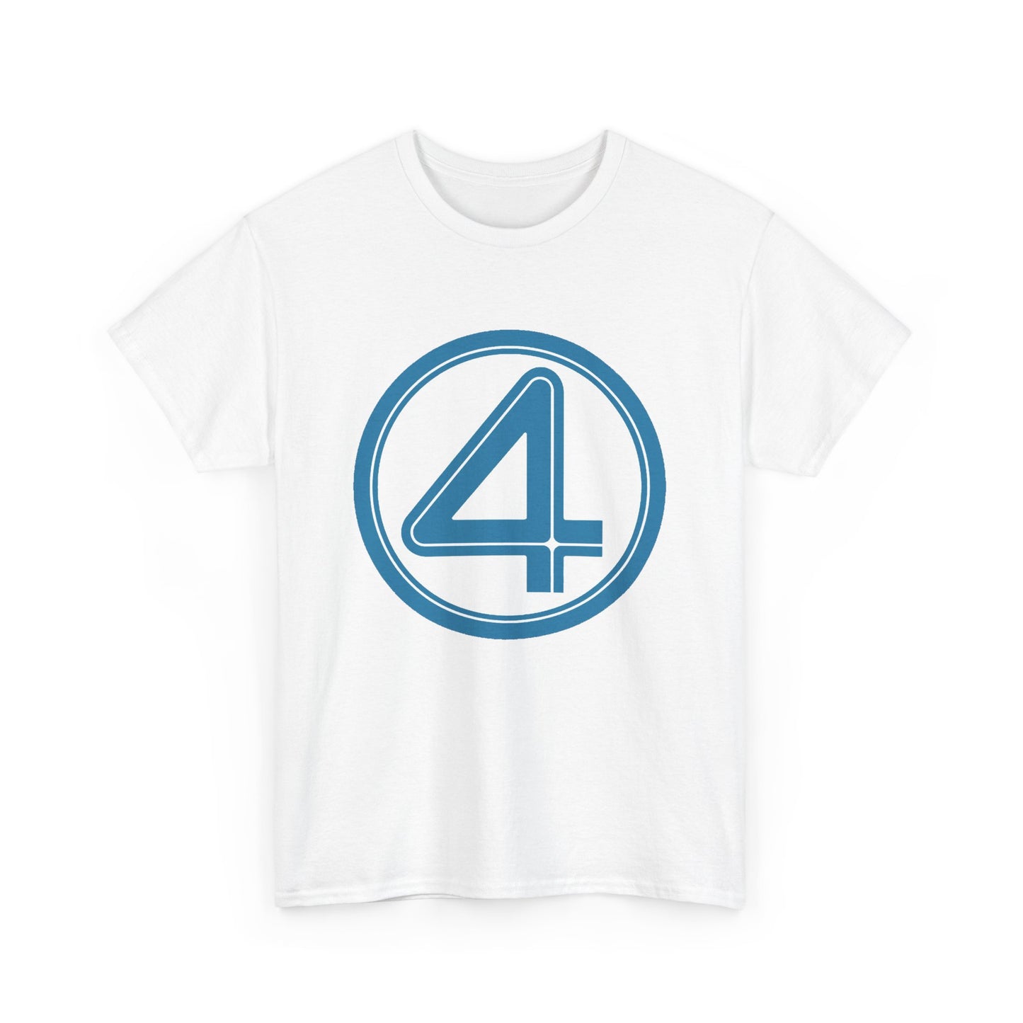 Fantastic Four Logo T-Shirt - New Marvel Movie 2025 - MCU - Pedro Pascal - 4 - Marvel Comics - Reed Richards