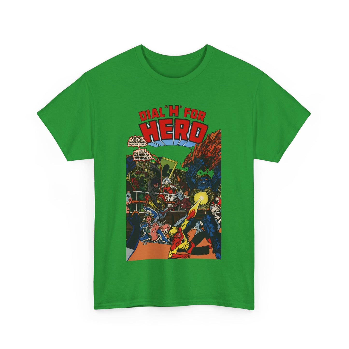 Dial "H" For Hero T-Shirt - George Perez Art - Chris King and Vicki Grant - Adventure Comics Series - DC Comics