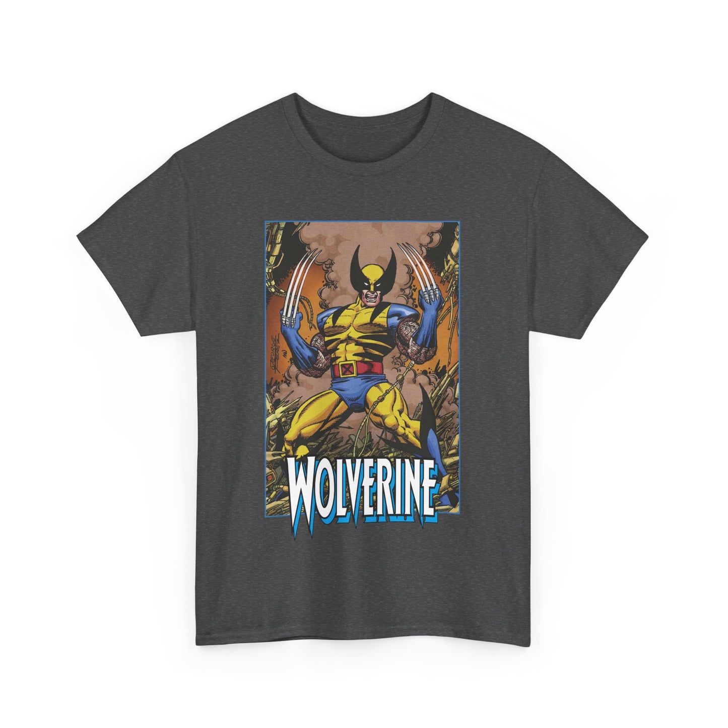 Wolverine T-Shirt - George Perez Art - Uncanny X-Men Member/Leader - Marvel Comics - Logan - Mutant Pride
