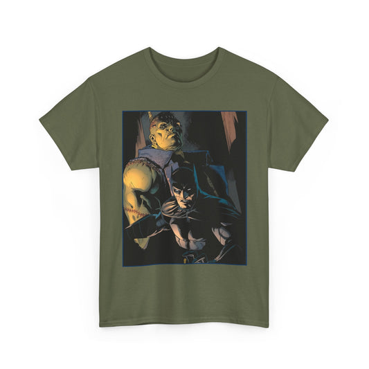 Batman & Frankenstein T-Shirt - Doug Mahnke Art - DC Comics