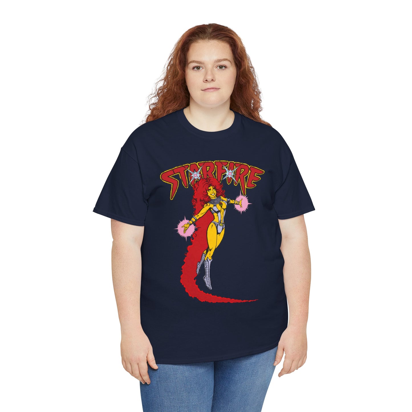 Starfire T-Shirt - George Perez Art - Popular New Teen Titans Character - DC Comics - Tamaran Princess
