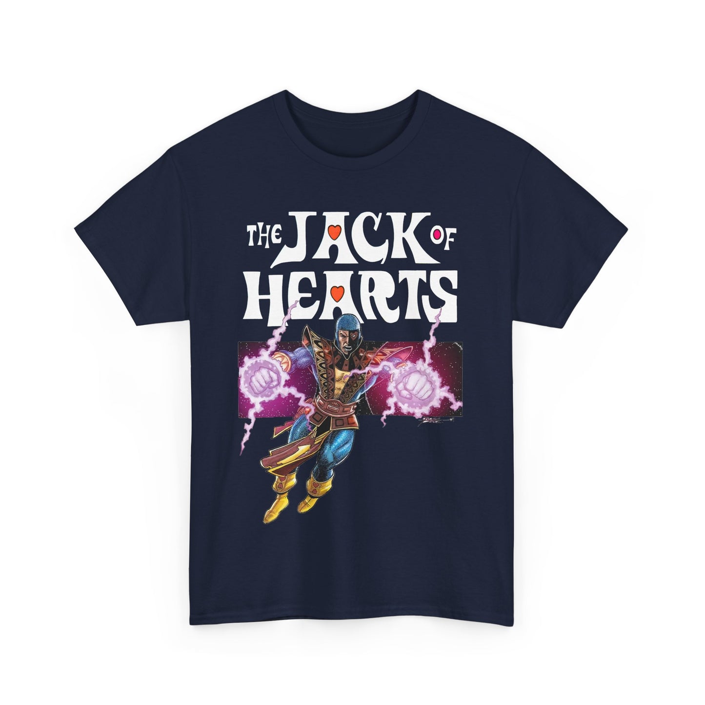 Jack of Hearts T-Shirt - George Perez Art - Marvel Comics - Avengers Member - She-Hulk Boyfriend