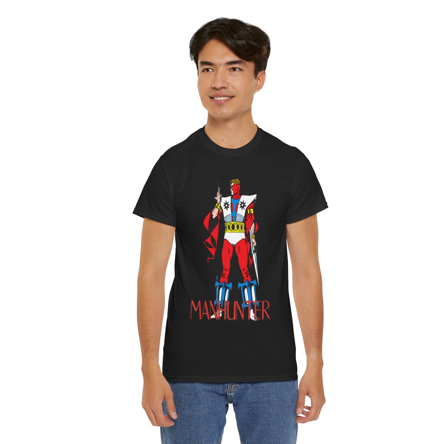 Manhunter T-Shirt - Walt Simonson Comic Book Art - Paul Kirk - Popular DC Comics Character 1970s - Batman Connection - Detective Comics