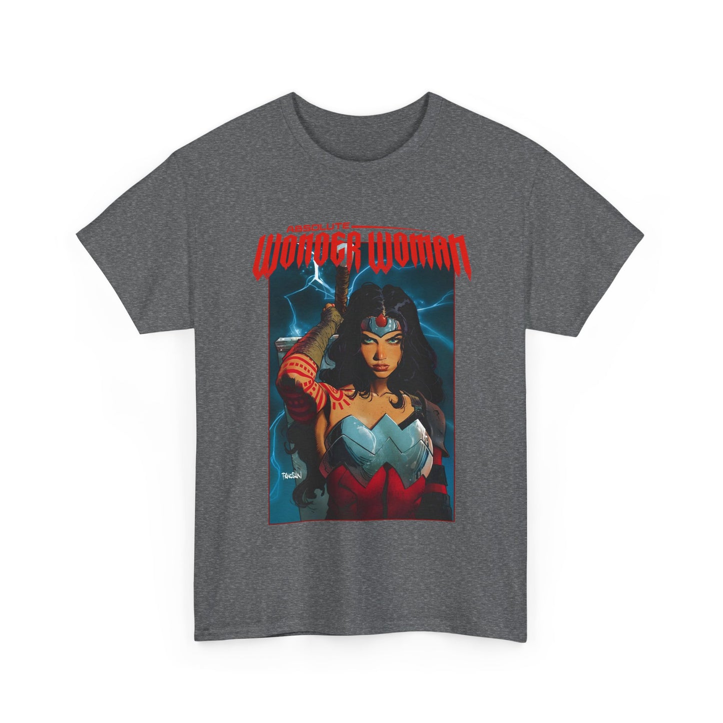 Absolute Wonder Woman T-Shirt - Dan Panosian Art - DC Comics All-In Variant Cover - Raised in Hell by Circe