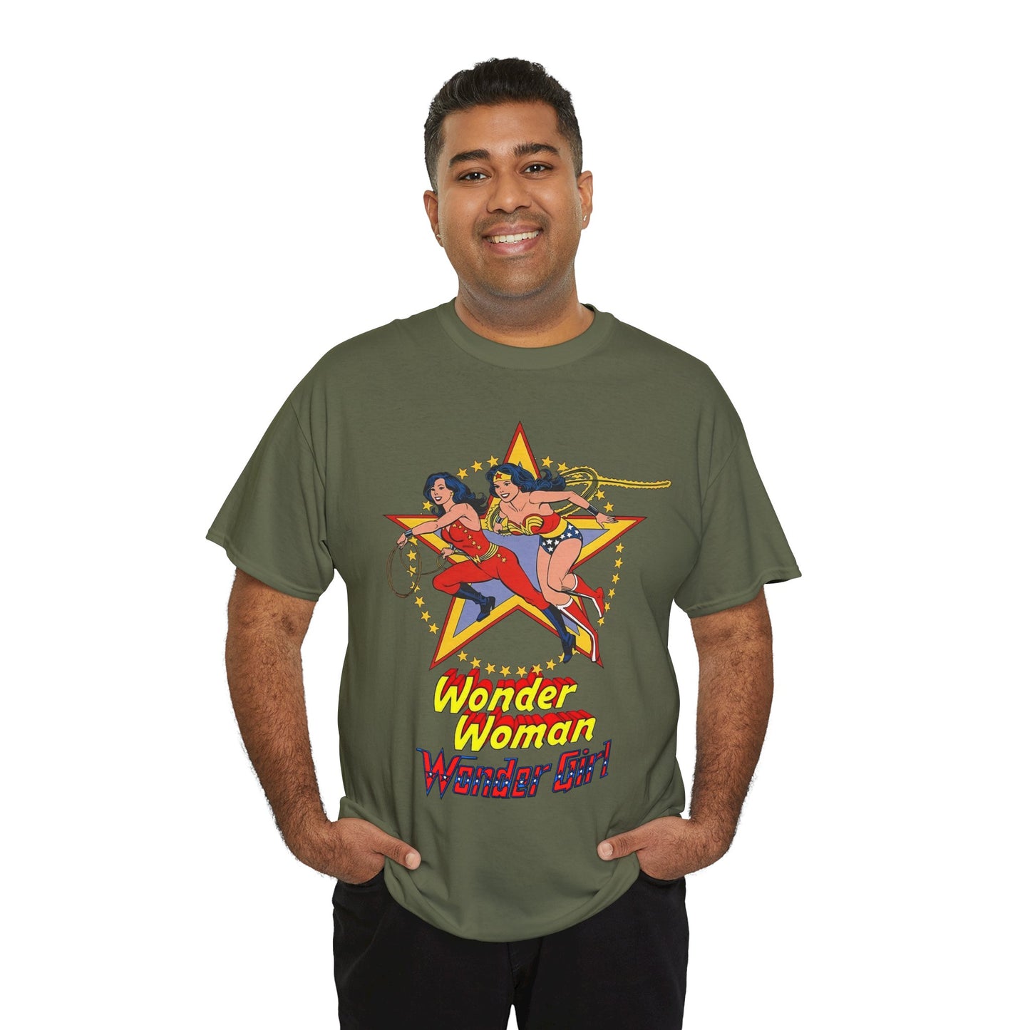 Wonder Woman & Wonder Girl T-Shirt - Jose Luis Garcia-Lopez Art - Diana Prince & Donna Troy - DC Comics Style Guide