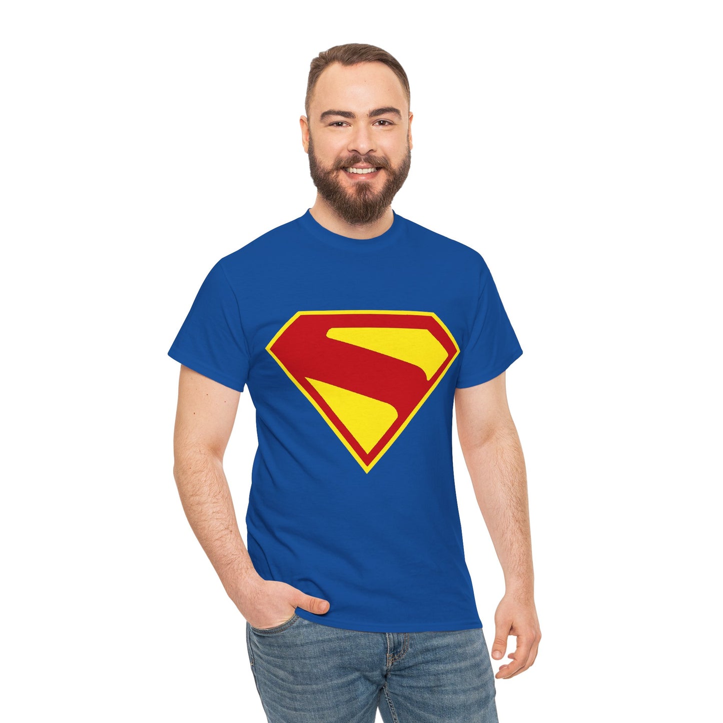 Superman Legacy T-Shirt - 2025 James Gunn Movie - S Emblem - David Corenswet - DC Comics - Man of Steel