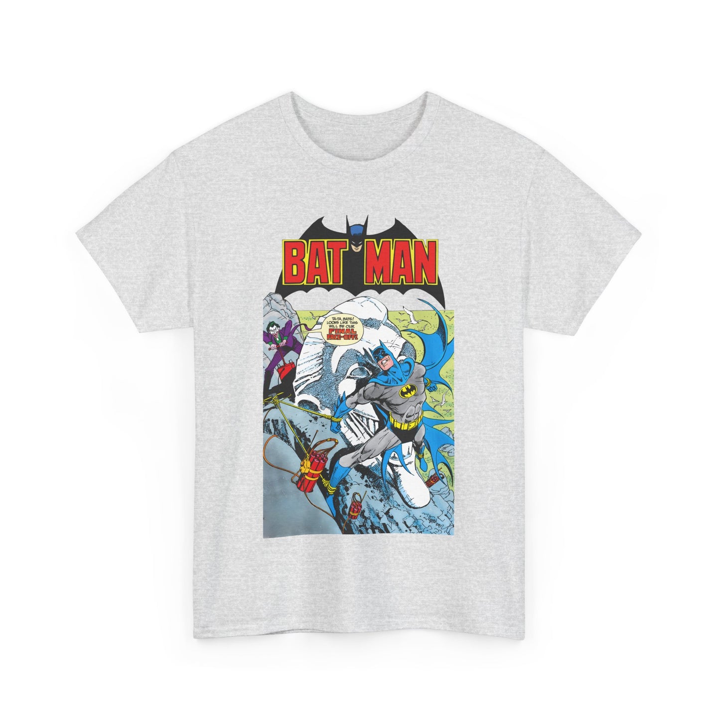 Batman T-Shirt - José Luis García-López Art - Joker - #353 Cover Art - Batman Strapped to Mount Rushmore - Amazing Bronze Age Art