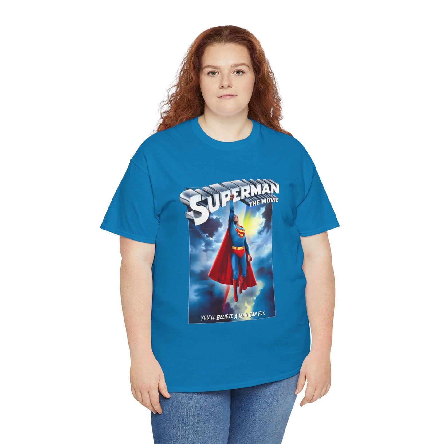 Superman The Movie T-Shirt - DC Comics - Man of Steel - Christopher Reeve 1978