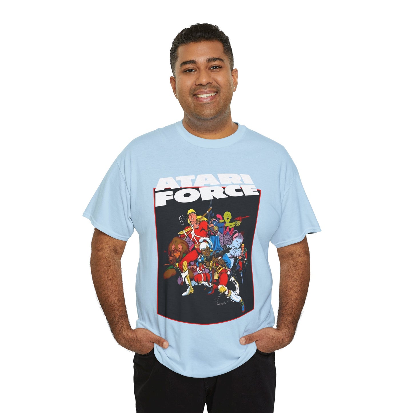 Atari Force T-Shirt - José Luis García-López Art - Tempest, Dart, Hukka, Morphea, Babe, Pakrat, Blackjak - DC Comics